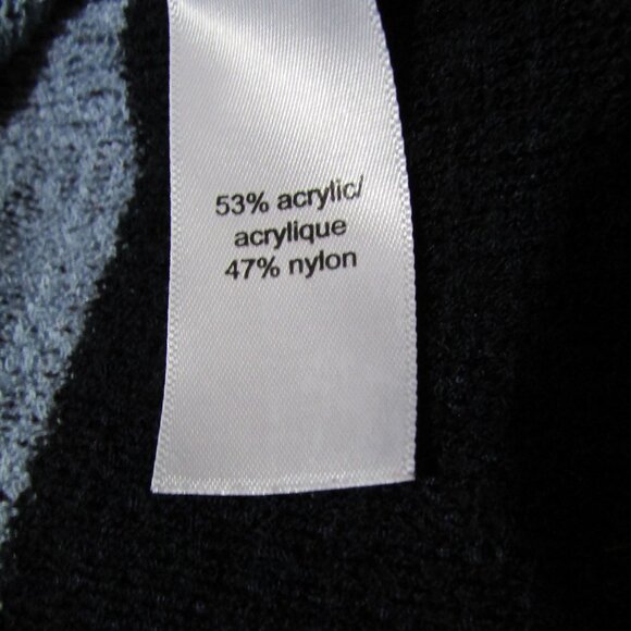 Maurices Lightweight Colorblock Sweater Chenille Back Cutout Crew Long Sleeve - Picture 7 of 8